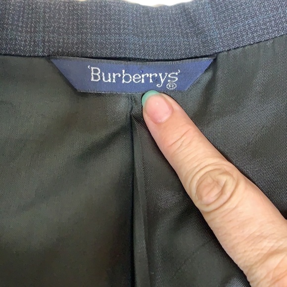 Vintage Burberry suit coat jacket 41R - Picture 11 of 12